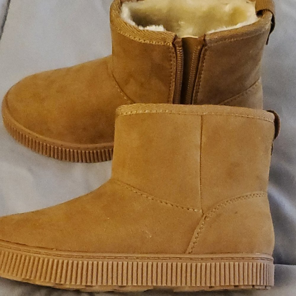 Sherpa Booties - Girls, Size 10